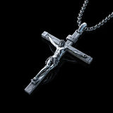 S925K Jesus Cross Necklace - BGCOPPER