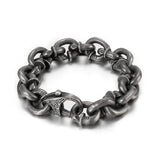 Men's Stainless Steel Spike Bracelet - BGCOPPER