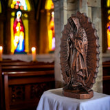 Guatalupe Beech Wood Tabletop Ornament - BGCOPPER