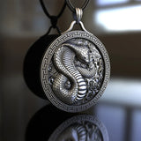 Pure Pewter Cobra Necklace - BGCOPPER