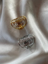 Metatron's Cube Ring Archangel Protection Women Ring Stainless Steel Jewelry - BGCOPPER