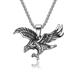 American Flag Bald Eagle Flag Necklace - BGCOPPER