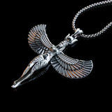 Spring Promotion:New titanium steel Isis with Eye of Horus Necklace - BGCOPPER