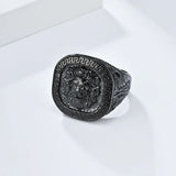 Men's Lion Stamp Ring - BGCOPPER