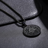 Seal 7 Archangel Pendants Protection Amulet Against Evil Eyes, Curses, Spells - BGCOPPER