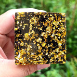 Ogan Energy Pyramid | Amethyst & Obsidian Multiple Healing & Energy Enhancement - BGCOPPER