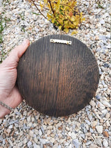 Carved Lion Head Wood Carving Wall Art - BGCOPPER