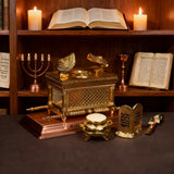 The Ark Of the Covenant Home Decoration Christian Decor Religious Gift(Gold plated copper)
