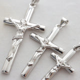 S925K Silver Jesus Cross Necklace - BGCOPPER