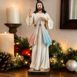 Divine Mercy Jesus Resin Statue – A Sacred Symbol of Faith, Grace & Protection