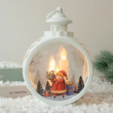 Christmas decorations LED Santa Claus snowman ornament props lights - BGCOPPER