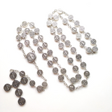 "St. Benedict" Vintage Alloy Rosary: Linking the Divine and Daily Life Through Prayer Beads