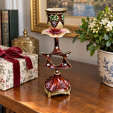 Vintage Burgundy Star of David Candle Holder – Faith & Heritage Home Decor