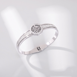Life of Faith Tree of Life Crystal Bangle Bracelet