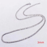 S925k Silver Cuban Chain - BGCOPPER