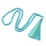 8 mm turquoise hand-held rosary - BGCOPPER