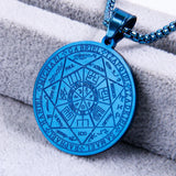 Seal 7 Archangel Pendants Protection Amulet Against Evil Eyes, Curses, Spells - BGCOPPER