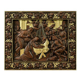 Nativity Scene Large Wooden Sculpture wooden home decor product image