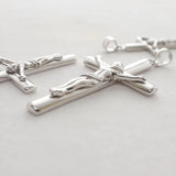 S925K Silver Jesus Cross Necklace - BGCOPPER
