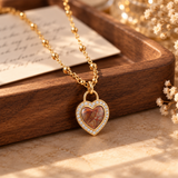 Forever in My Heart – Romantic Heart Lock Necklace | A Timeless Symbol of Love & Devotion