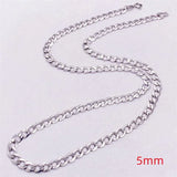 S925k Silver Cuban Chain - BGCOPPER