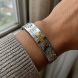 Mayan Tribal Totem Cross Bracelet