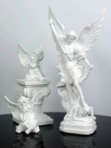 Archangel Michael 3D statue decoration - BGCOPPER