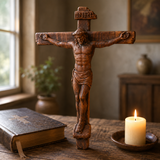 Sacred Art Solid Wood Crucifix - product view