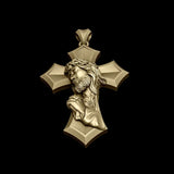 Crucifixion Prayer Necklace Madonna Prayer S925K Silver Necklace - BGCOPPER