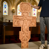 Orthodox Church Crucifixion of Jesus Large Crucifix