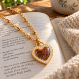 Forever in My Heart – Romantic Heart Lock Necklace | A Timeless Symbol of Love & Devotion