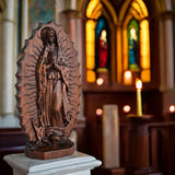 Guatalupe Beech Wood Tabletop Ornament - BGCOPPER