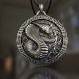 Pure Pewter Cobra Necklace - BGCOPPER