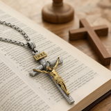 BGCOPPER S925K Silver Crucifix of Jesus Christ: A Timeless Masterpiece of Faith and Art