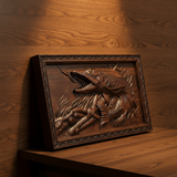 Fisherman on Table - Side Angle