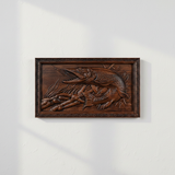 Fisherman Wall Hanging - White Wall