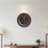 Fu Disc - White Wall Modern Asian