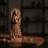 Gaia Goddess - Dark Walnut Moody
