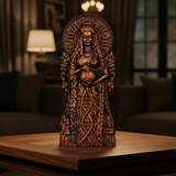 Gaia Goddess - Dark Walnut Table Moody