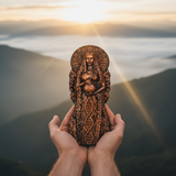 Gaia Goddess - Misty Mountain Sunrise