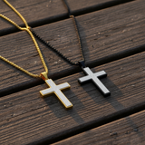 Gold Black Cross - Golden Hour