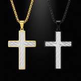 Gold Black Cross - Macro