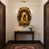 Hallway wall