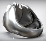 Lucky Horseshoe Horse Head Ring - BGCOPPER