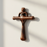 Love Cross - White Wall