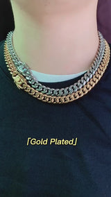 Stainless Steel Tap Buckle Cuban Chain