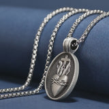 Sacred Heart  Medallion Necklace