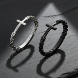 Silver Black Flat Lay 1:1