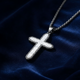 Silver Cross Dark Velvet