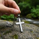 Silver Cross Mossy Rock